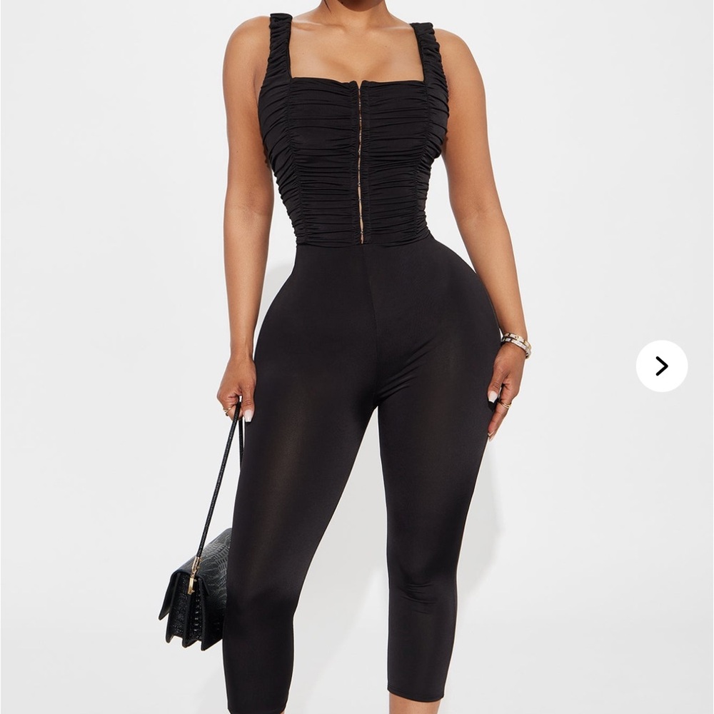 Capri Jumpsuit - Black